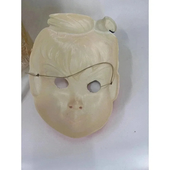 Vintage Ben Cooper Halloween (2) Costumes Wand Wings Mask Tinkerbell Walt Disney - Picture 9 of 16